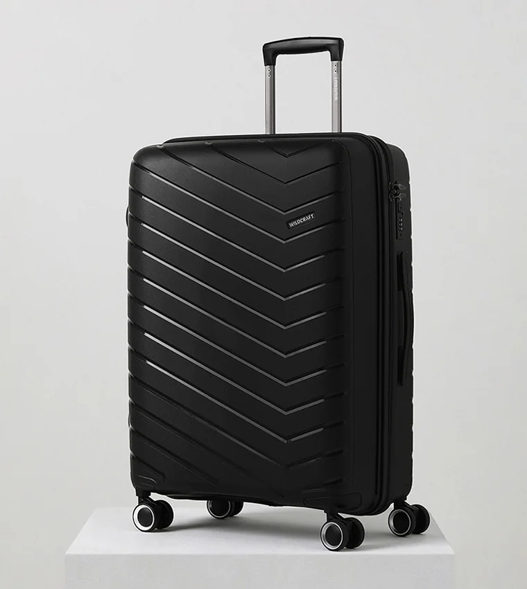 وايلد كرافت Wildcraft Flynt : Black : Large Trolley - Hard